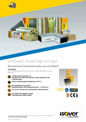 Technisches Datenblatt - U Protect Wired Mat 4.0 Alu1