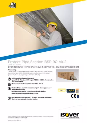 Technisches Datenblatt - Protect Pipe Section BSR 90 Alu2