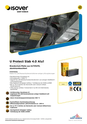 Technisches Datenblatt - U Protect Slab 4.0 Alu1 (U TPA 66)