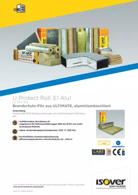 Technisches Datenblatt - U Protect Roll 3.1 Alu1 (U TFA 34)