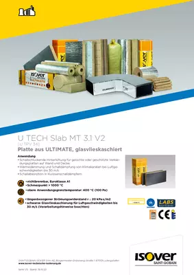 Technisches Datenblatt - U TECH Slab MT 3.1 V2 (U TPV 34)