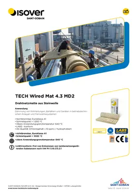 Technisches Datenblatt - TECH Wired Mat 4.3 MD2