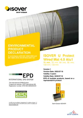 EPD - U-Protect WM4.0 Alu1_75-70-80-90-100-120mm