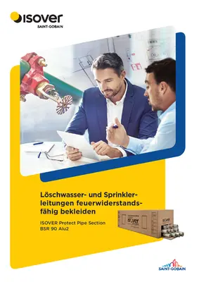 Löschwasser- und Sprinklerleitungen feuerwiderstandsfähig bekleiden