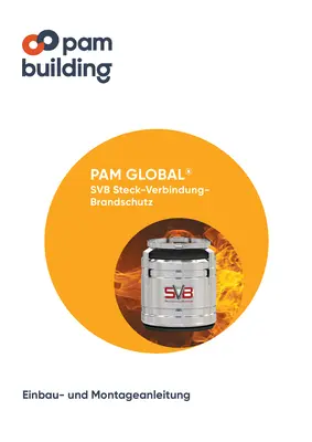 PAM GLOBAL® SVB Steck-Verbindung- Brandschutz