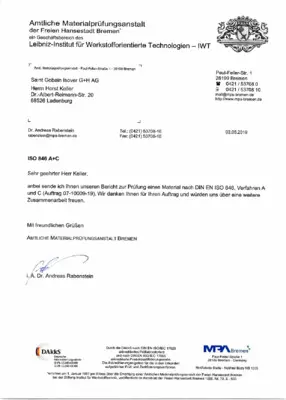 Hygiene Nachweis nach VDI 6022 - CLIMAVER A2 neto