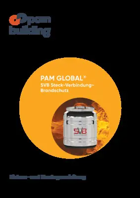 PAM GLOBAL® SVB Steck-Verbindung- Brandschutz