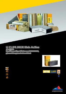 Technisches Datenblatt - U CLIMLINER Slab Active