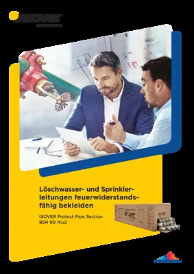 Löschwasser- und Sprinklerleitungen feuerwiderstandsfähig bekleiden