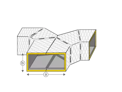 Climaver doppelte Abzweigung yform