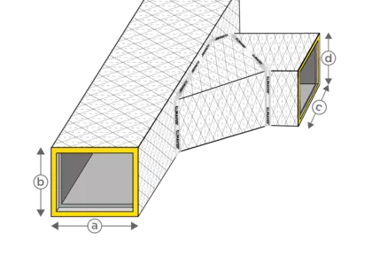 Climaver Standard Abzweigung