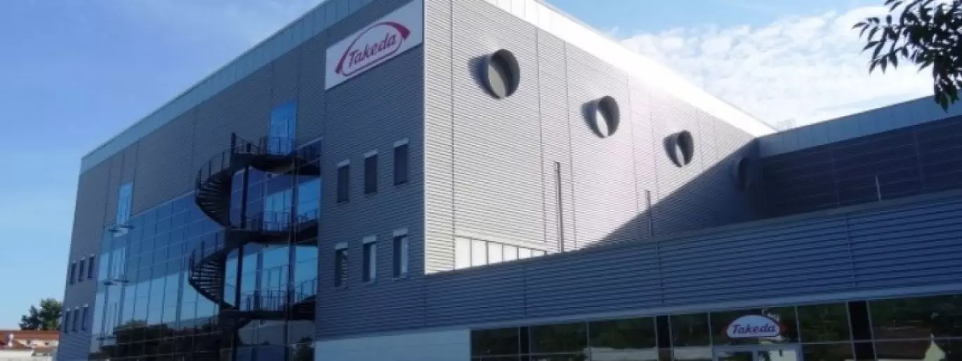 Gebäude Pharmaunternehmen Takeda