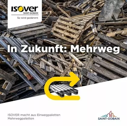 ISOVER Palettenrückholservice