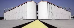 ISOVER-Triebwerk-Testzelle Flughafen Leipzig